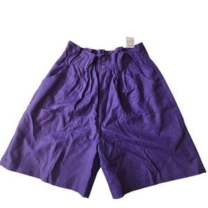 Women's Morgan Square Vintage Purple Shorts Size‎ Small